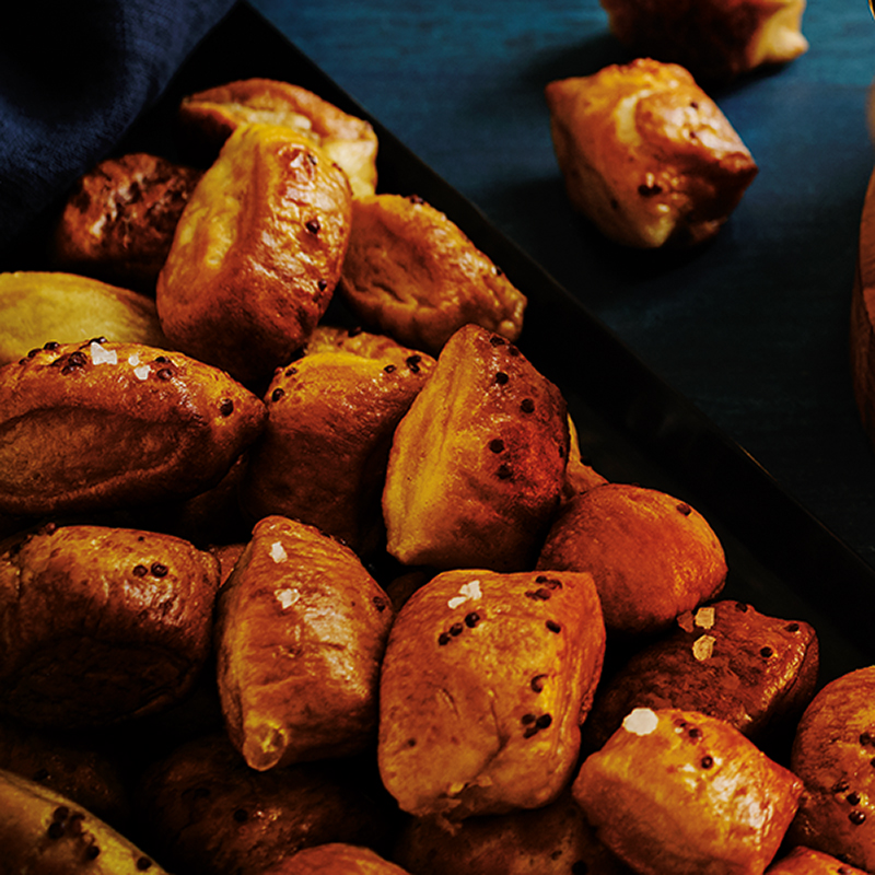 MUSTARD PRETZEL BITES Appetizer Recipe BC Liquor Stores